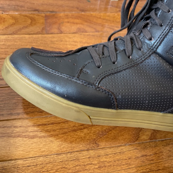 SHIMA Blake Motorcycle Shoes Leather Reinforced Street Riding Side Zipper 10 - Picture 11 of 12